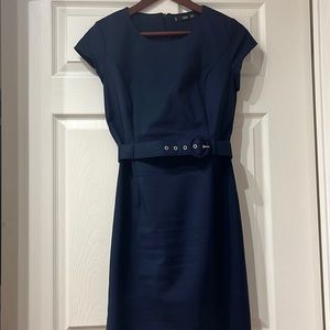 Navy Mango Dress